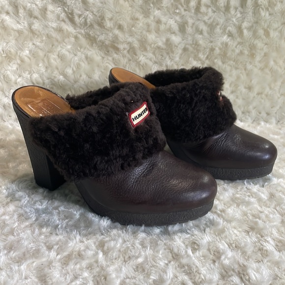 Hunter heeled mules - Picture 3 of 11